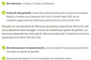 Tarjeta de PAGO FÁCIL Bankia - Beneficios y solicitud online - Tarjeta Pago Fácil Bankia.es 09 46 Tarjeta Pago Fácil Bankia.es 09 46 2025
