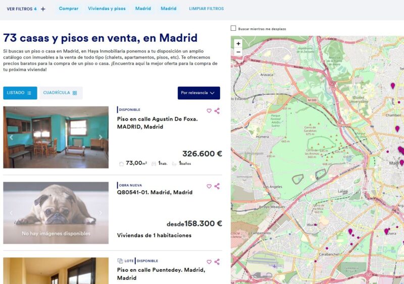 Bankia INMUEBLES: Accede al listado de ventas, alquileres y embargos - Casas y pisos en venta en Madrid Haya Casas y pisos en venta en Madrid _ Haya